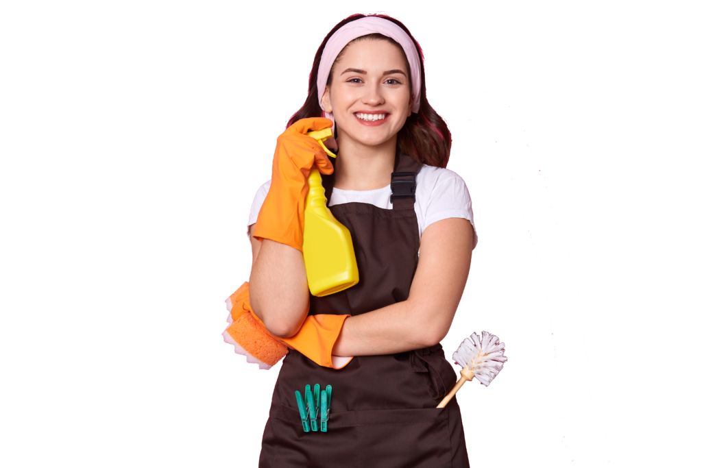 female cleaner