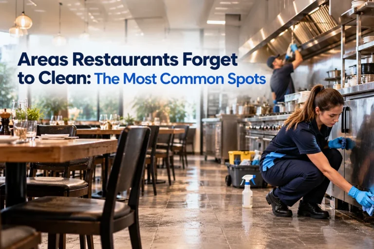 Areas Restaurants Forget to Clean: The Most Common Spots