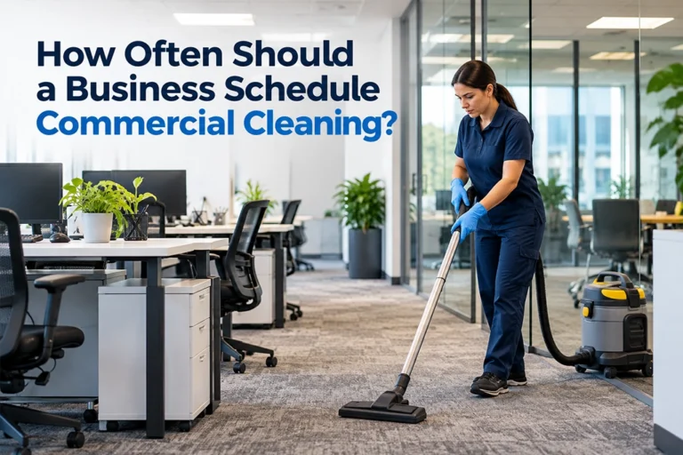 How Often Should a Business Schedule Commercial Cleaning?