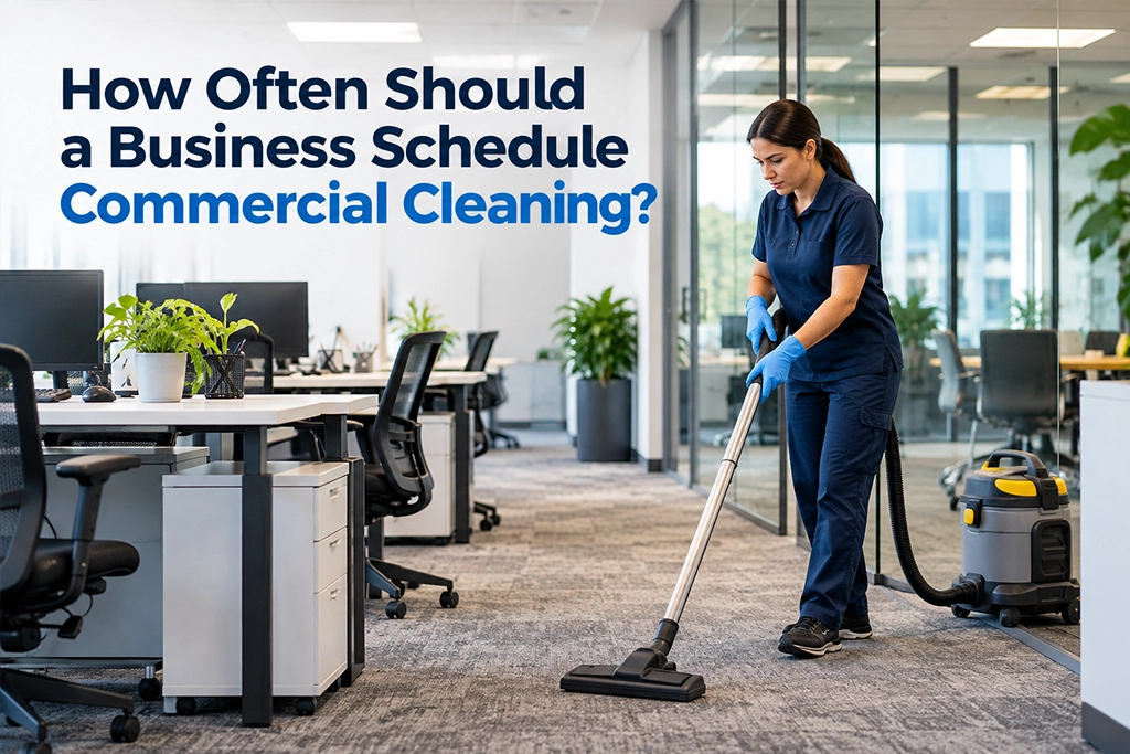 How Often Should a Business Schedule Commercial Cleaning
