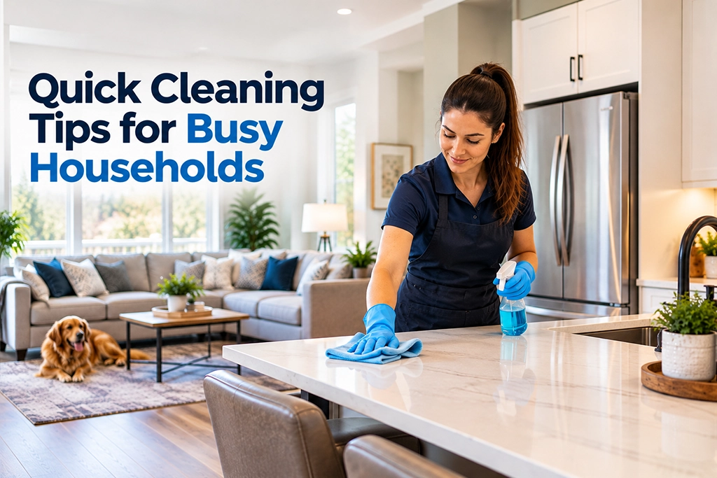 Quick Cleaning Tips for Busy Households